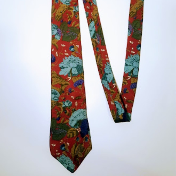 Don Loper Accessories Don Loper Floral Tie Vintage Poshmark